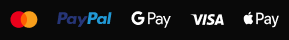 Accepted payment methods: Visa, Mastercard, American Express, PayPal